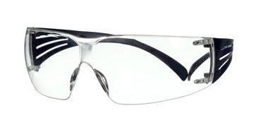 SECUREFIT BLUE TEMPLE CLEAR SCOTCHGARD - Safety Glasses